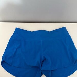 Speed up, poolside blue, 4INCH, size 8 lululemon, worn once
